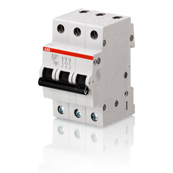 Автоматический выключатель ABB SH203L 3P 25А (С) 4,5kA - Электрика, НВА - Модульное оборудование - Автоматические выключатели - . Магазин оборудования для автономного и резервного электропитания Ekosolar.ru в Владивостоке