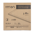 Панель ультратонкая светодиодная LightPhenomenON LT-UTP-01-IP40-40W-4000К - Светильники - Для общественных зданий - . Магазин оборудования для автономного и резервного электропитания Ekosolar.ru в Владивостоке